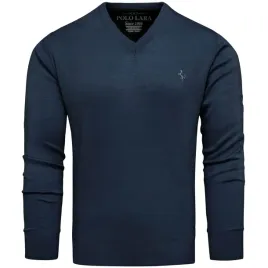 sweter-meski-kolnierzyk-v-neck-w-serek-bawelniany-granatowy-jeans-m