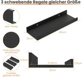 upsimples-3-szt-polki-scienne-mdf-czarne-8-mm
