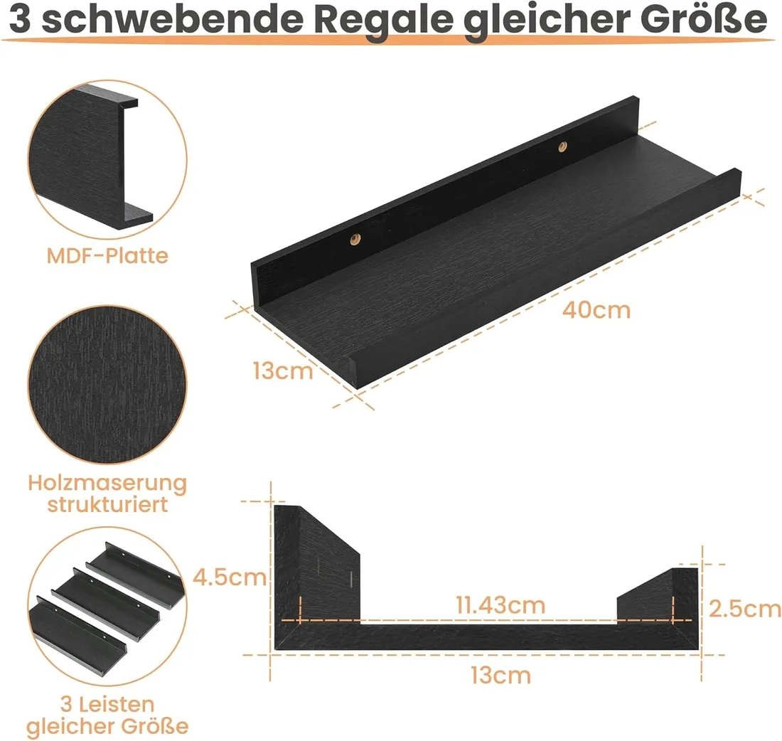 upsimples-3-szt-polki-scienne-mdf-czarne-8-mm