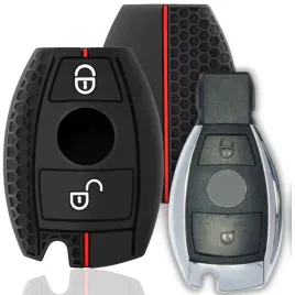 etui-na-kluczyk-mercedes-silikonowe-2-guziki-cls-clk-w176-w212-w219