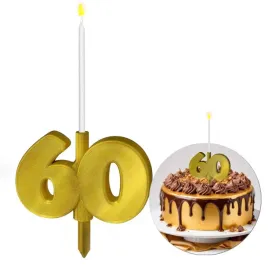 dekoracja-na-tort-swiecznik-liczba-60-biala-swieczka-zloty