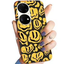etui-matowe-do-huawei-p50-pro-wzory-smile-buzka-usmiech-obudowa-pokrowiec
