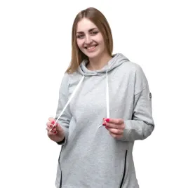 bluza-damska-z-kapturem-szara-captain-mike-rozmiar-m