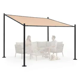 pergola-ogrodowa-tarasowa-3x3-m-stalowa-altana-zadaszenie-bezowa-multigarde