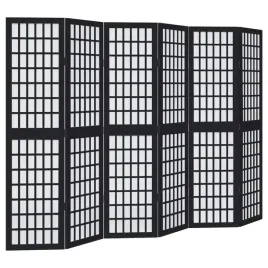 parawan-pokojowy-6-panelowy-czarny-lite-drewno-paulowni