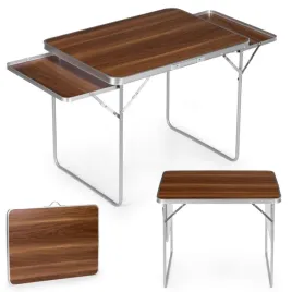 stolik-turystyczny-120x60-cm-skladany-w-walizke-2-polki-brazowy-multigarden