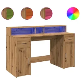 biurko-z-podswietleniem-led-dab-artisian-140x55x91-cm