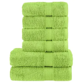 6-czesciowy-zestaw-recznikow-premium-solund-zielony-600-g-cm
