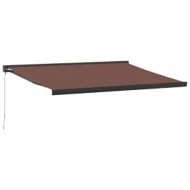 recznie-zwijana-markiza-brazowa-400x300-cm