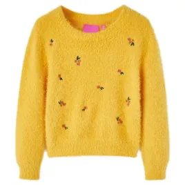 sweter-dzieciecy-z-dzianiny-ochra-104