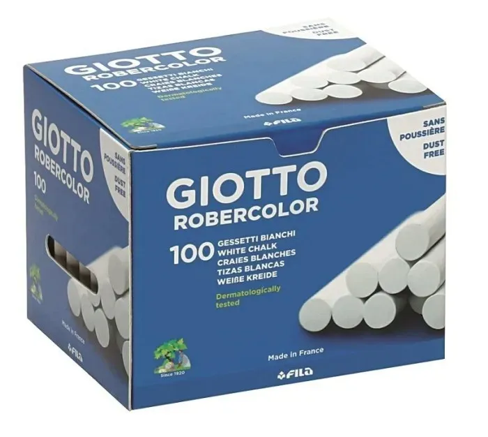 kreda-biala-100szt-giotto-stan-nowy