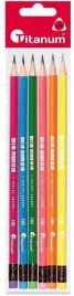 olowek-z-gumka-trojkatny-hb-neonowy-6szt