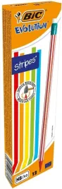 olowek-evolution-z-gumka-stripes-646-hb-12szt