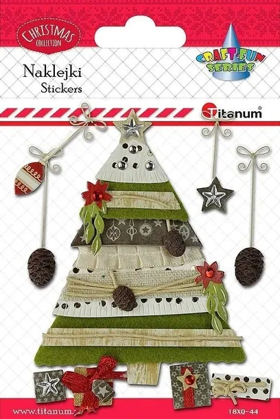 naklejki-3d-choinka