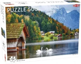 puzzle-500-landscape-swans-on-a-lake
