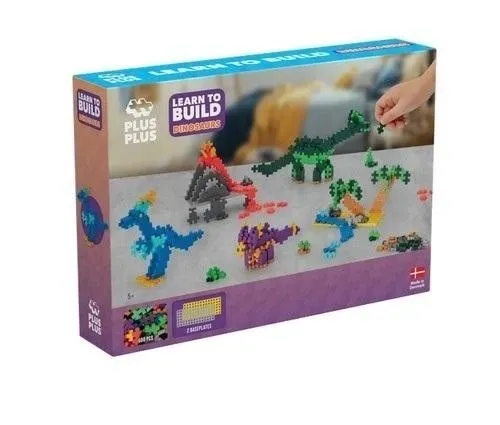 klocki-plus-plus-dinozaury-500el-stan-nowy