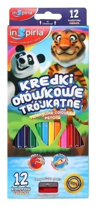 kredki-trojkatne-12-kolorow-stan-nowy