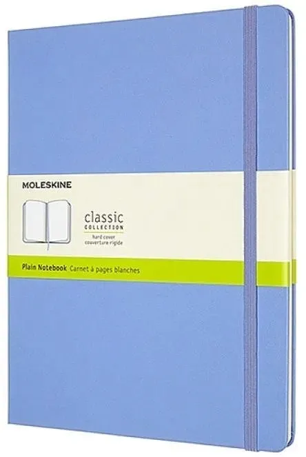 notes-classic-xl-19x25cm-gladki-niebieski-stan-nowy