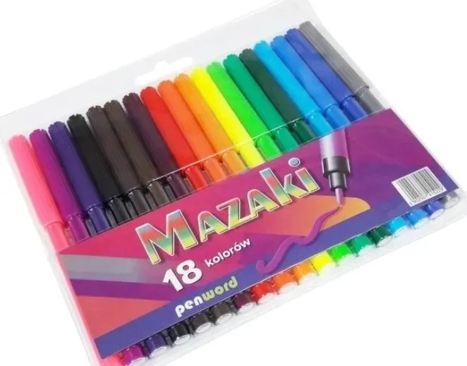 mazaki-18-kolorow-stan-nowy