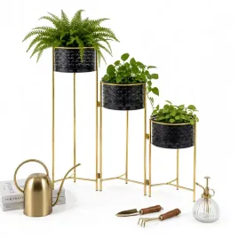 kwietnik-metalowy-azurowy-czarny-zloty-loft-glamour-70-cm