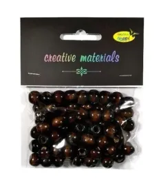 koraliki-drewniane-ciemny-braz-10mm-25g