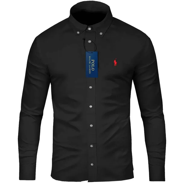 Koszula Polo Ralph Lauren Męska Czarna XXL