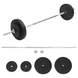 uniwersalna-sztanga-30-kg-czarny-chromowana-stal
