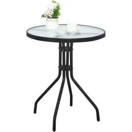 stol-okragly-island-60cm-4x-krzeslo-sofia-czarne