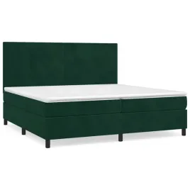 lozko-kontynentalne-z-aksamitu-203x200x118-128-cm-ciemnozielone