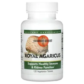 mushroom-wisdom-super-royal-agaricus-120-vegetarian-tablets