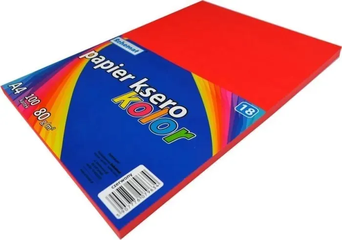 papier-ksero-a4-100k-czerwony-stan-nowy