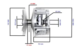 sprzeglo-napedowe-power-force-wariator-polaris-800-oem-1322743-sot00014