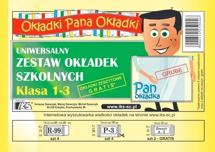 komplet-okladek-kl-1-3-stan-nowy