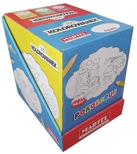 100-kolorowanek-mix-display-martel-stan-nowy