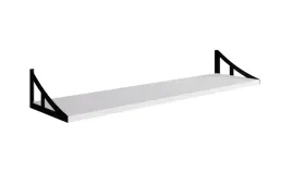 polka-scienna-90-cm-biala-julia-nowoczesna-z-uchwytami-loft-metal