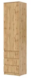 szafa-50-cm-stern-shkya-dab-wotan-z-szufladami-do-sypialni-salonu