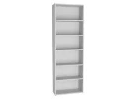regal-biurowy-loft-60-cm-bialy-mat-polki-na-ksiazki