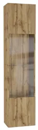 witryna-wiszaca-40-cm-dab-wotan-point-tip-42-szafka-z-drzwiami