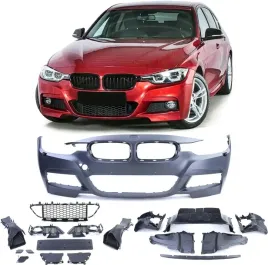 bmw-f30-f31-przedni-zderzak-m-pakiet-bodykit-pdc-halogeny