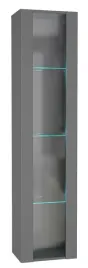 witryna-wiszaca-40-cm-szary-grafit-point-tip-41-nowoczesna-do-salonu