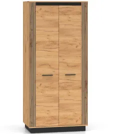szafa-urso-03-92-cm-loft-dab-craft-zloty-czarna-2-drzwi-do-sypialni