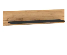 polka-urso-12-loft-dab-craft-zloty-czarna-110-cm-wiszaca-do-salonu