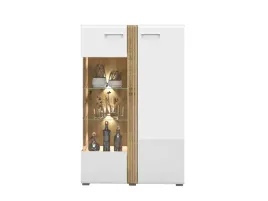 witryna-adagio-03l-lewostronna-bialy-polysk-dab-castello-92x143-cm
