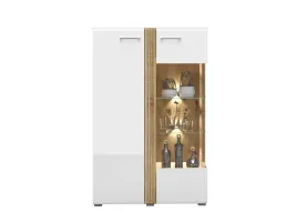 witryna-adagio-03p-prawostronna-bialy-polysk-dab-castello-92x143-cm