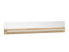 polka-wiszaca-adagio-09-bialy-polysk-dab-castello-134x25x24-cm