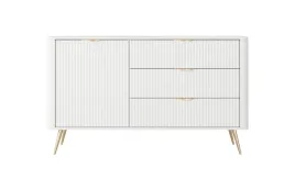 komoda-lante-138-cm-biala-1-drzwi-3-szuflady-ryflowana