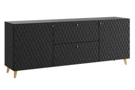 szafka-rtv-phuket-180-cm-czarna-zlote-nozki-uchwyty-mdf-romby