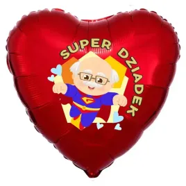 balon-foliowy-super-dziadek-czerwony-18-hrt