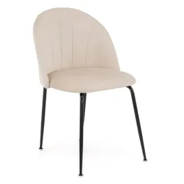 krzeslo-tapicerowane-dc-2139-bezowy-welur-noga-czarna