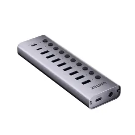 unitek-hub-usb-c-usb-a-10w1-5gbps-8x-usb-a-2x-usb-c-z-wlacznikami-portow